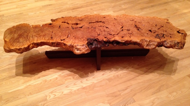 Coffee Table Maple and walnut 1984 Collection of Morikami Museum